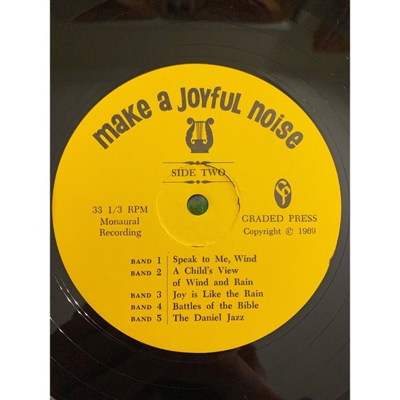 Make a Joyful Noise Choral Interpretation of the Bible 1969 LP Graded Press EX - Picture 7 of 7